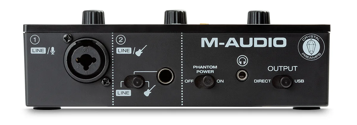 M-Audio M-Track Solo Back