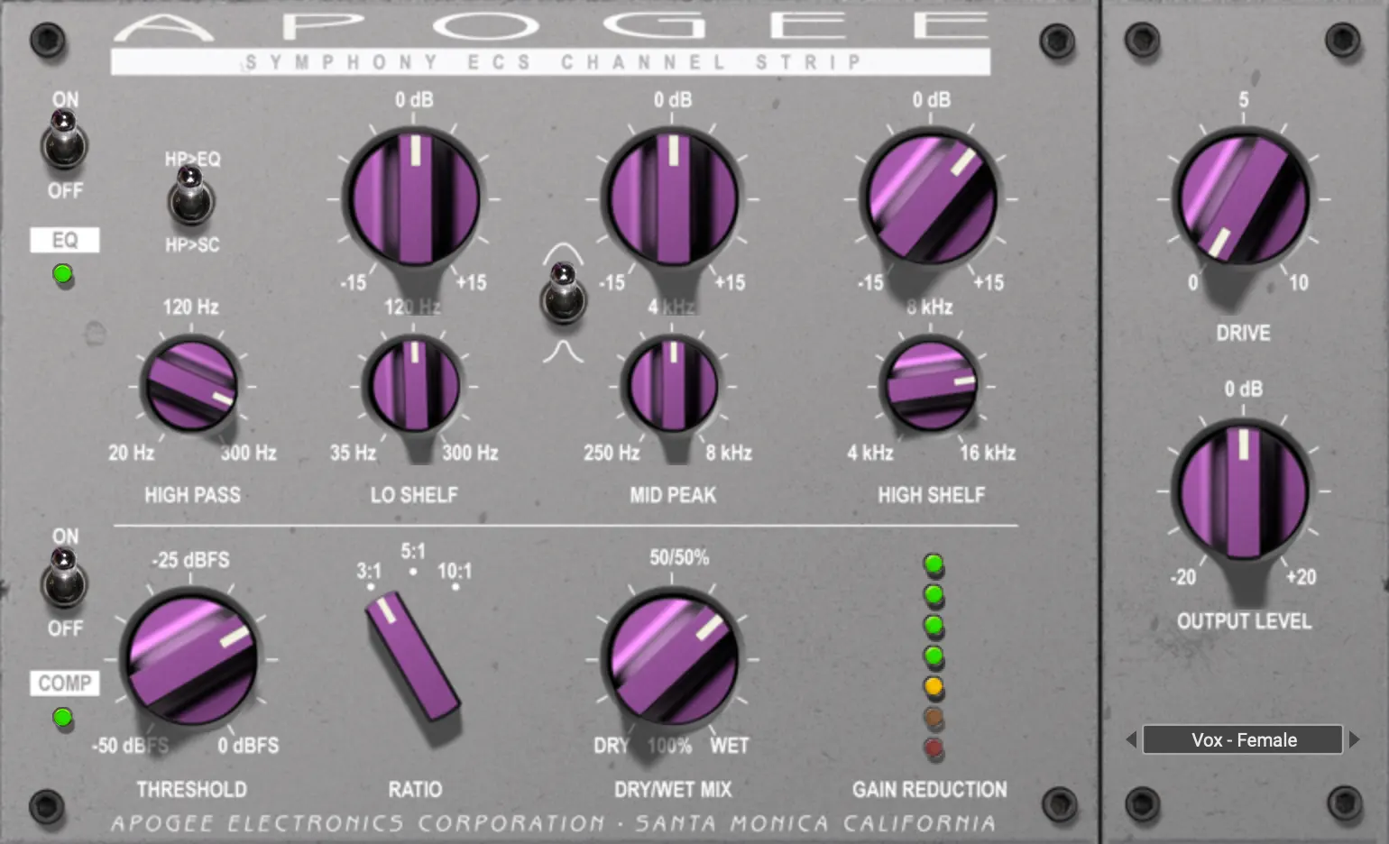 Apogee - Symphony ECS Channel Strip