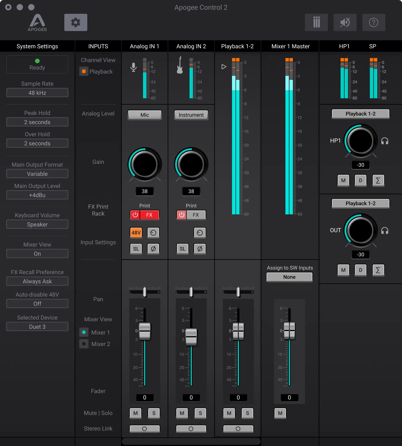 Apogee Control 2