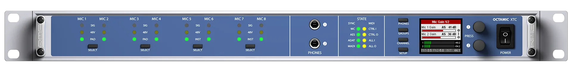 RME OctaMic XTC