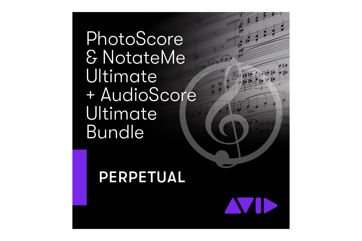 PHOTOSCORE & NOTATE ME ULTIMATE + AUDIOSCORE ULTIMATE 8