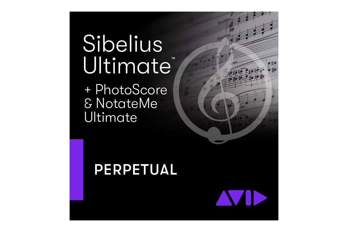 AVID SIBELIUS Ultimate + PHOTOSCORE & NOTATE ME ULTIMATE