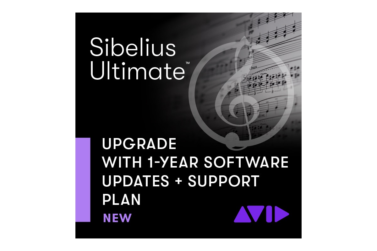 AVID Sibelius Ultimate Upgrade + Support Plan Reactivation