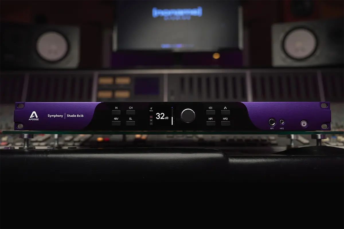 Apogee präsentiert die Symphony Studio Audiointerfaces