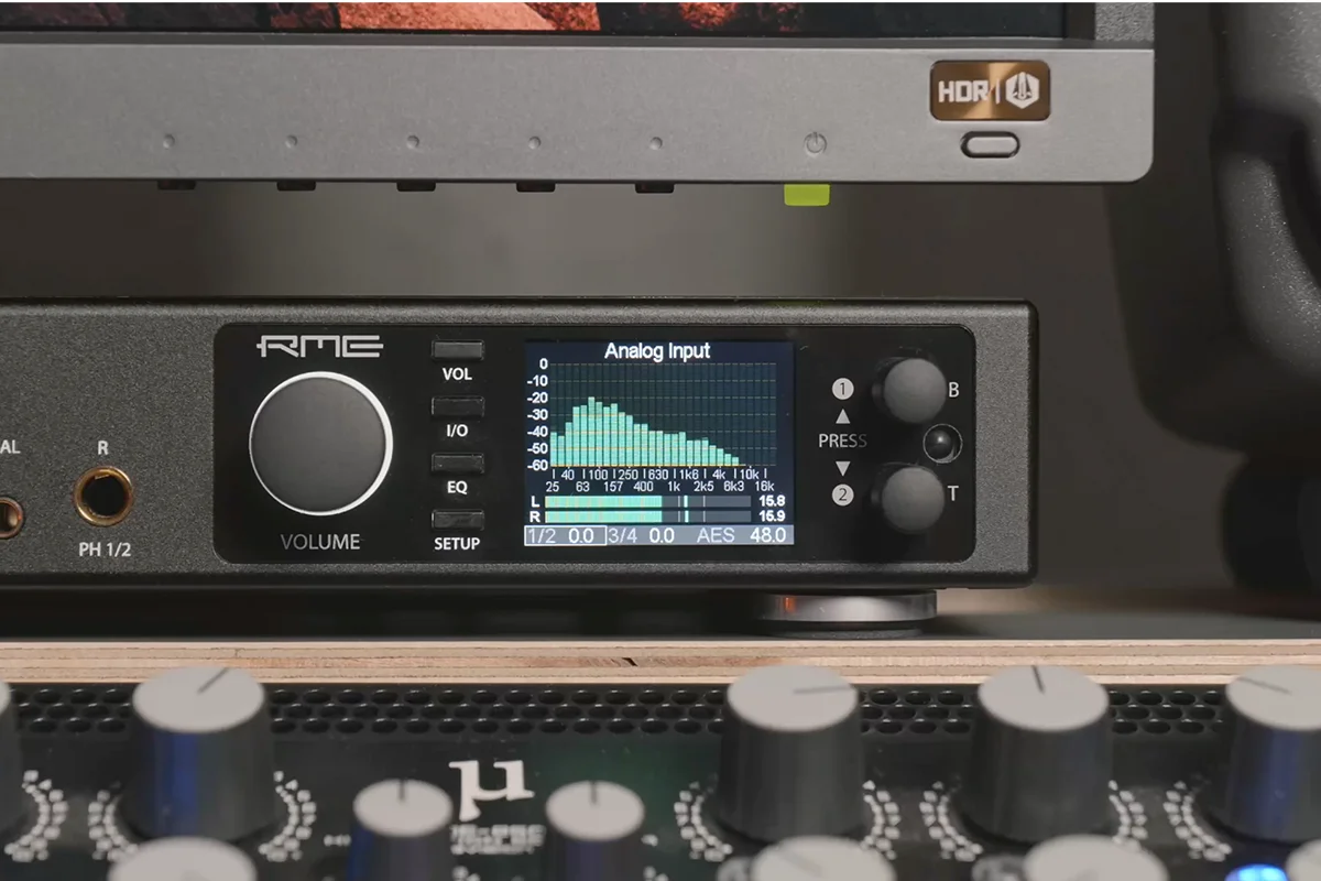 RME ADI-2/4 Pro SE RIAA-Modus 