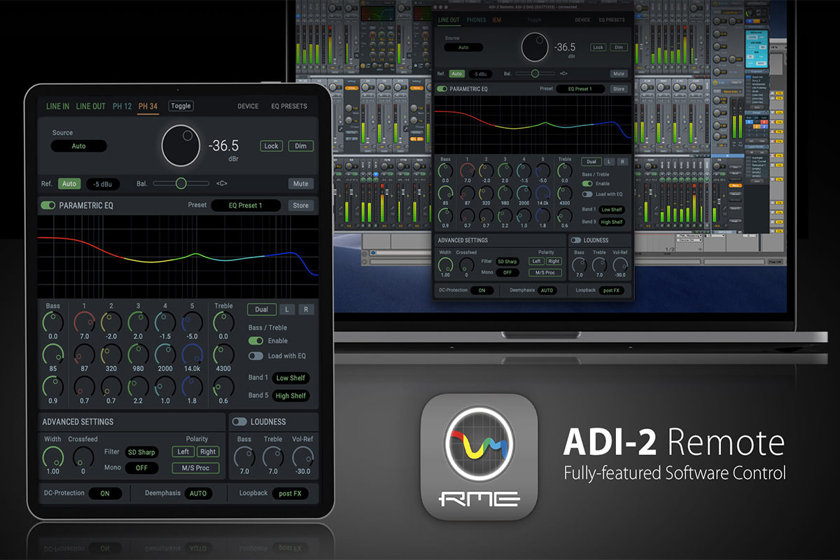 ADI-2 Remote Software von RME veröffentlicht