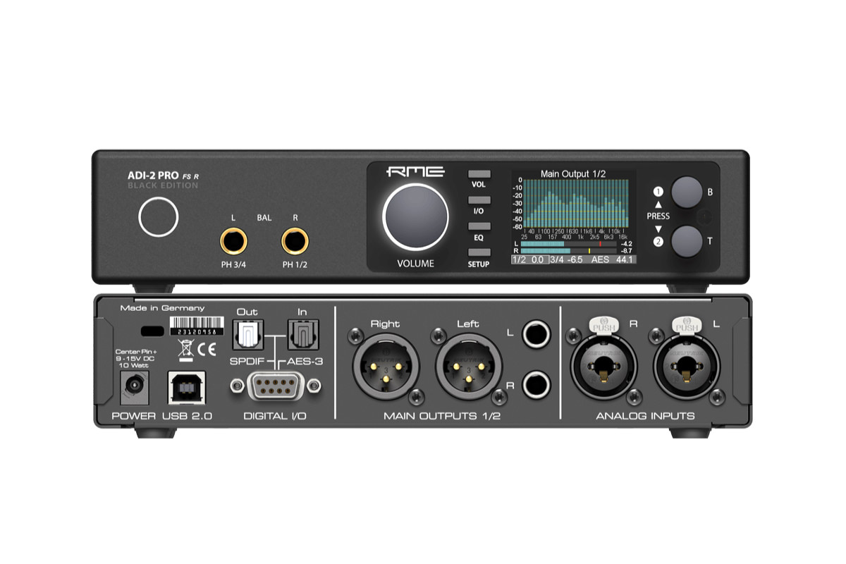 RME ADI-2 Pro FS R Black Edition | RME Audio Converters | RME | Brands