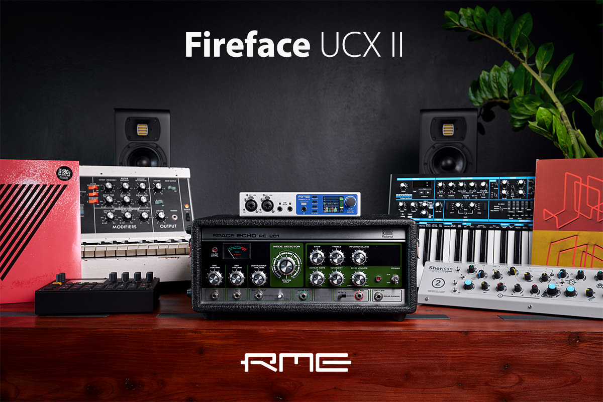 RME announces Fireface UCX II USB audio interface