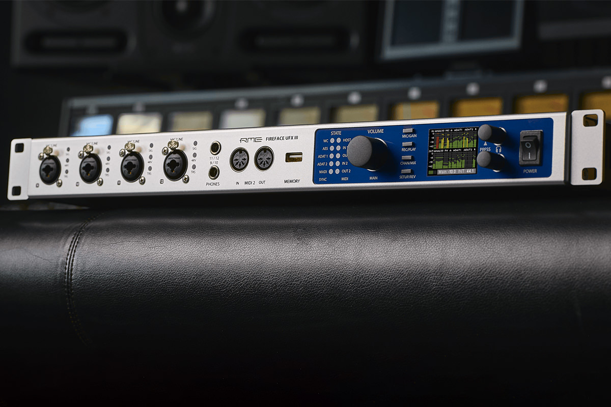 RME introduces the new Fireface UFX III