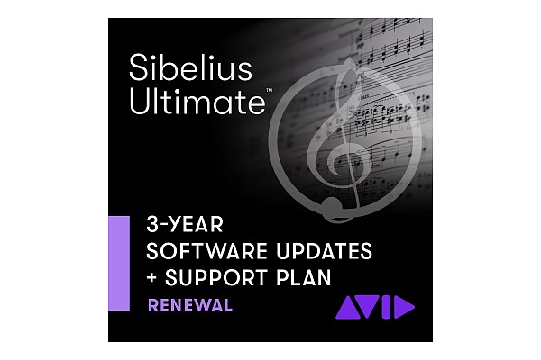 AVID UPDATE + SUPPORT PLAN RENEWAL for SIBELIUS Ultimate