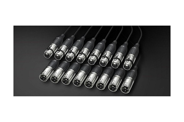 ALVA ANALOG MULTICORE KABEL (8x XLR M - 8x XLR F)