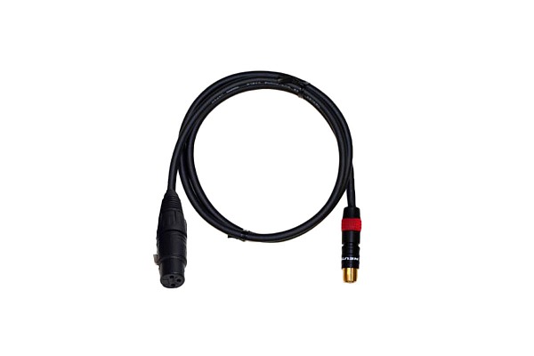 MOGAMI GOLD SERIES, HIFI-CABLE MONO (CINCH - XLR F, 5m)