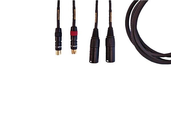 MOGAMI GOLD SERIES, HIFI-CABLE STEREO (CINCH - XLR M)