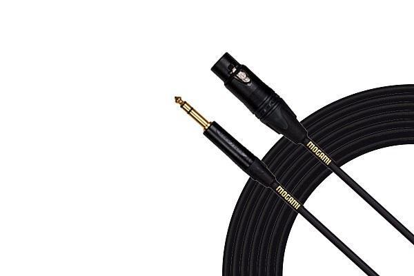 MOGAMI GOLD SERIES, LINE-CABLE SYM. (TRS - XLR F)